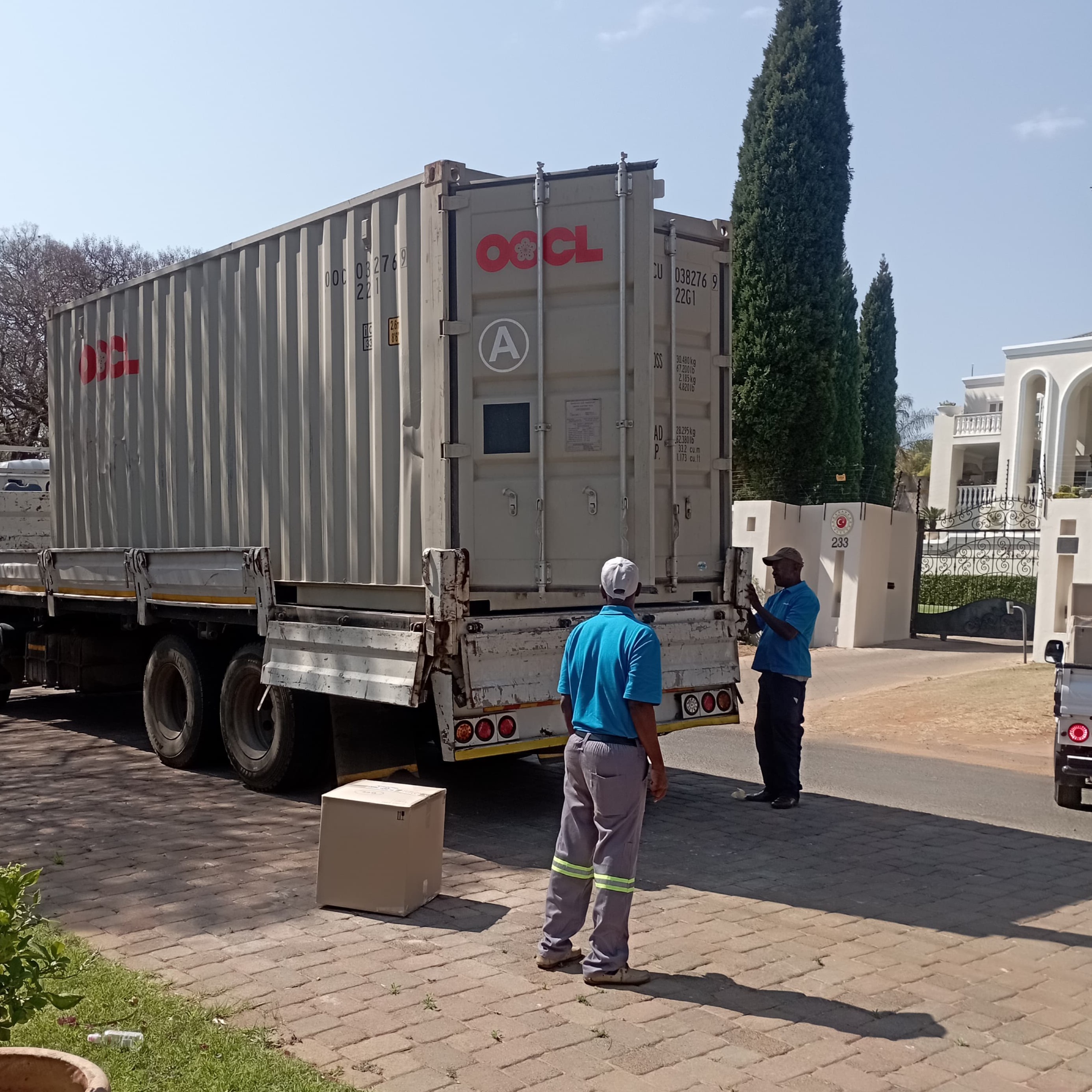 Opening a Container