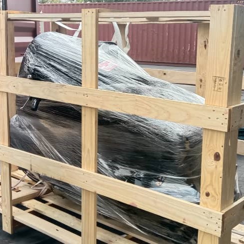 Motorbike offloaded